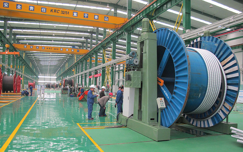 Wuxi Hengtai Cable Machinery Manufacture Co., Ltd Produktionslinie des Herstellers
